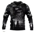 2025 New Men'S Skull Print Hoodie Sweatshirts 3D Print Head Pattern Hooded Pullover Autumn Fashion Casual Sweatshirt