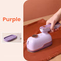 Multi-Function Portable Handheld Iron with Measuring Cup DIY Handheld Mini Iron Portable Electric Versatile Craft Clothes Sewing