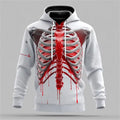 3D Print Hoodies for Men Women Terror Skeleton Halloween Fashion Casual Sweatshirt Oversized Hoodie Pullovers Tracksuit Clothing
