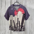 2025 New Cardigan Men'S Casual Shirt 3D Printed Short Sleeve Linen Shirt Men'S Summer Men'S Tops S-5XL Fast Shipping