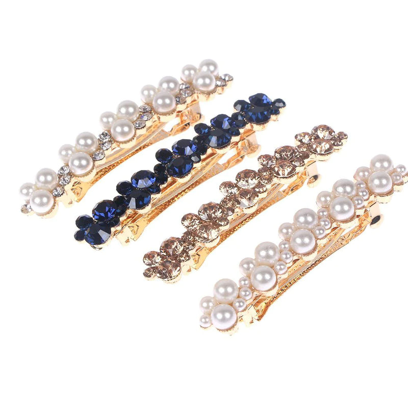 Bobby Pins with Rhinestones and Spring Hair Clips