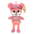 Colorful Plush Love Mouse Mascot Toy