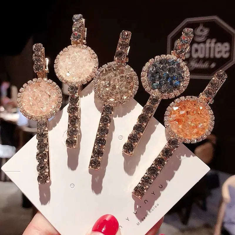 Chic Crystal Hairpin Accessories for Women (Wholesale)