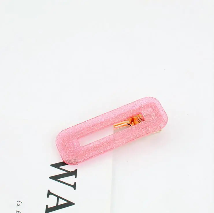 Japanese Acetic Acid Geometric Hair Clips (Set)