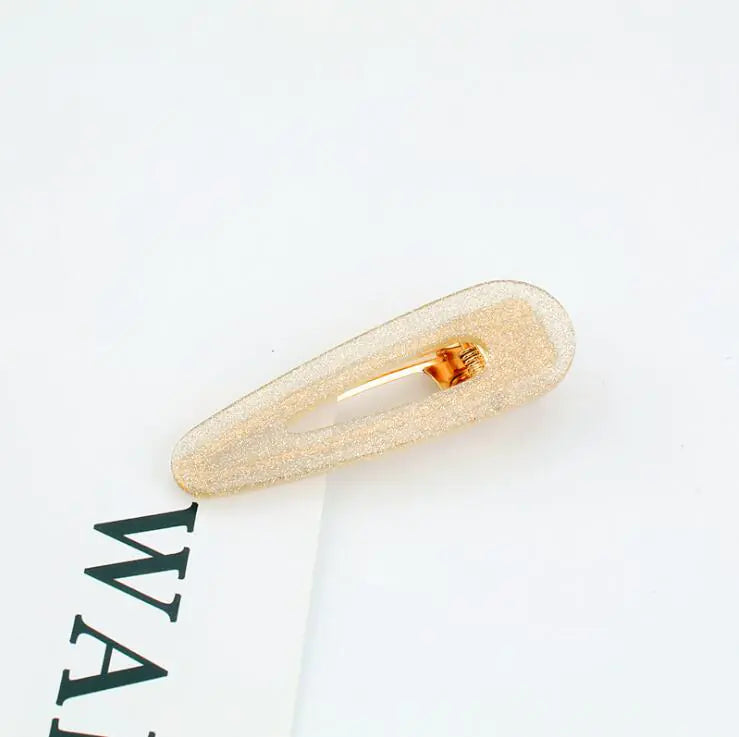 Japanese Acetic Acid Geometric Hair Clips (Set)