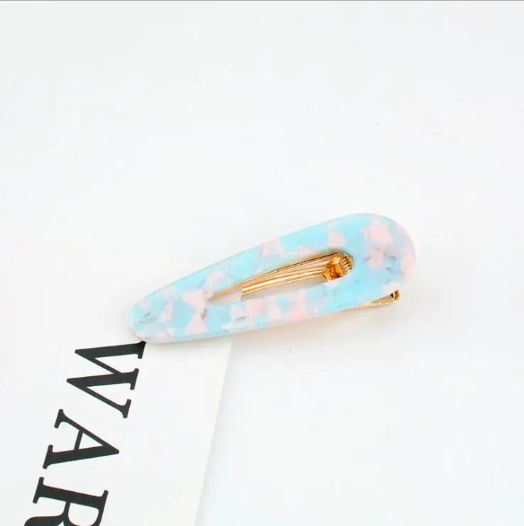 Japanese Acetic Acid Geometric Hair Clips (Set)
