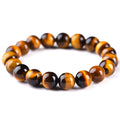 Natural Tiger Eye Stone Bracelet - Crystal Jewelry