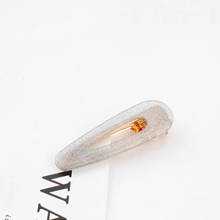 Japanese Acetic Acid Geometric Hair Clips (Set)