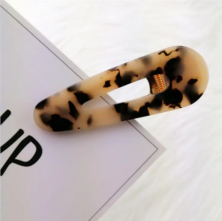 Japanese Acetic Acid Geometric Hair Clips (Set)
